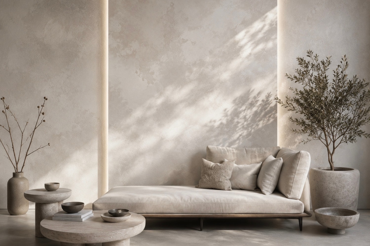 A space finished in Crustal by Stoopen & Meeûs.