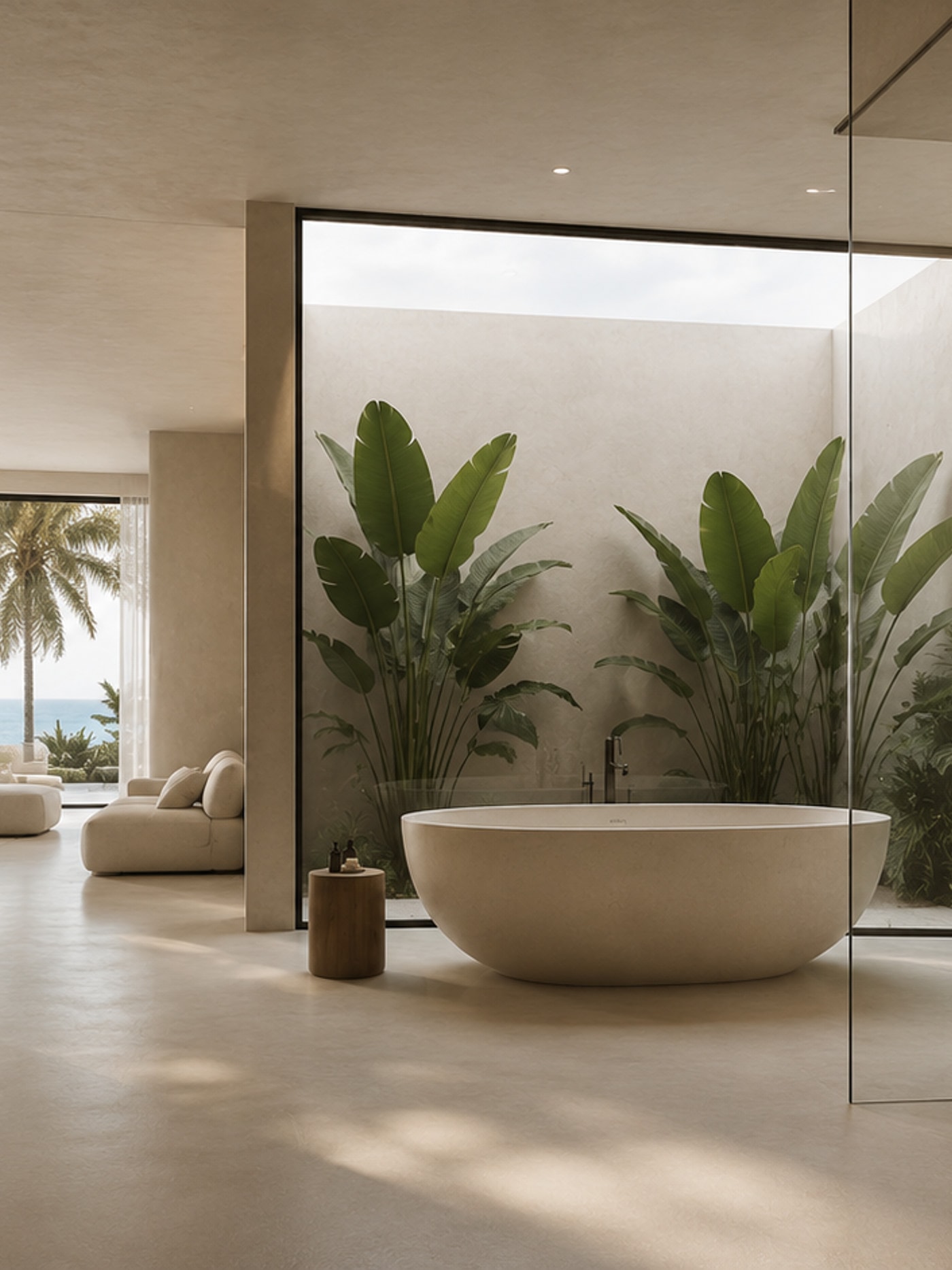 A space finished in LimeStucco by Stoopen & Meeûs.