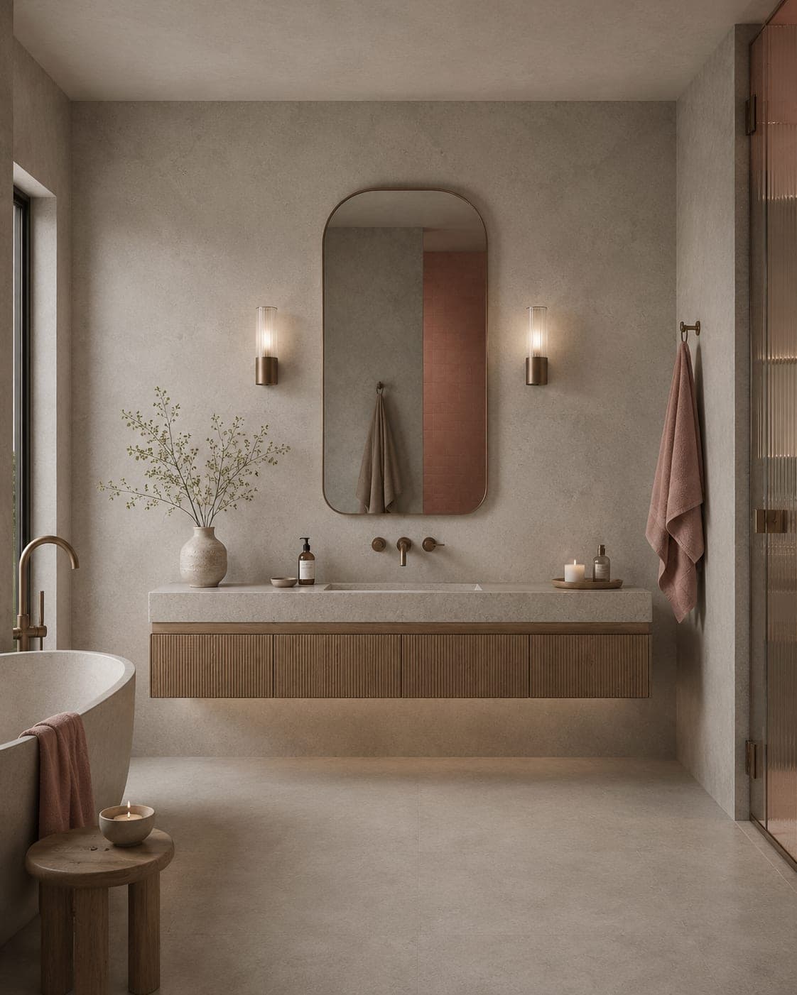 El baño principal — StucDeco